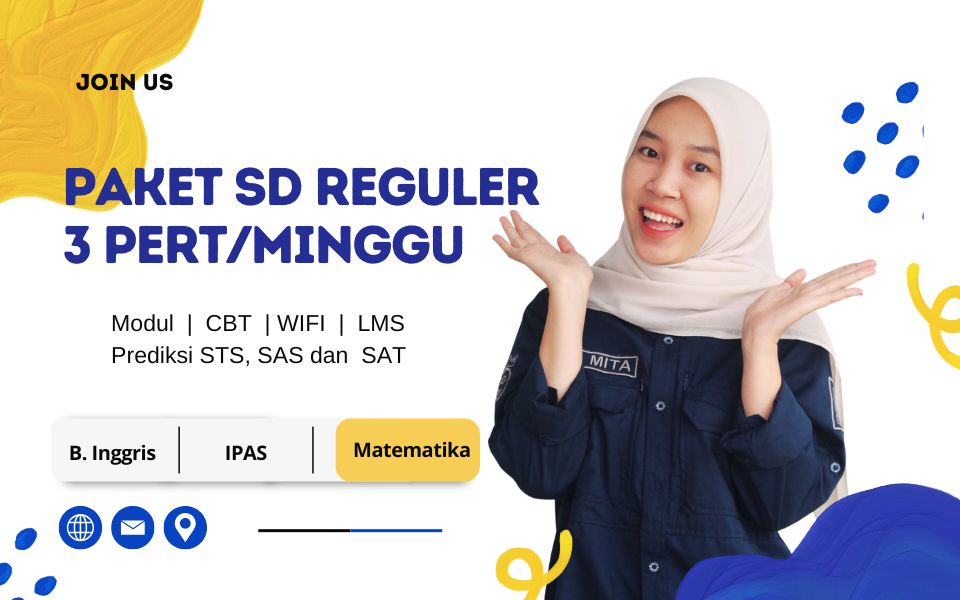 SD Reguler 3 Pert/minggu